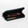 Women's wallet with lightning, green color