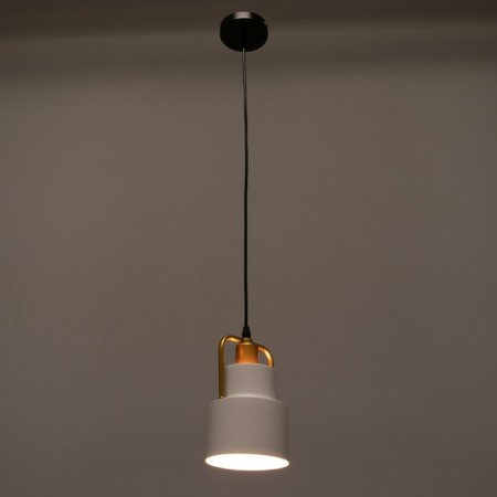 Lamp Bayerlux 1657/1wt E27 40W white-gold 12.5x12.5x22-122 cm-2