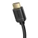 Cable video Baseus, HDMI (M) -HDMI (M), High Definition Series, 4khdmi - 4khdmi, 1 m, black