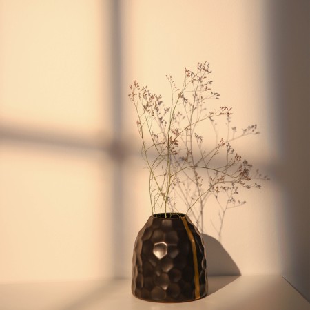 Vase for flowers interior "Gloria" 21 x 18 x 18 cm-9