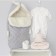 Set for discharge Winter Kinderlitto "Empire-2", 5 items, height 56-62 cm, color gray color