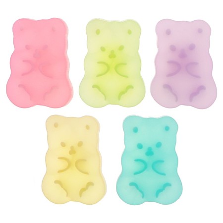 Set of Erasers Meshu "Candy Bear" 5 pieces, PVC, 20*15*9mm