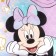 Crystick children's "Minnie MERMAID", Minnie Mouse, 143x215 cm, 100 % cotton, Poplin