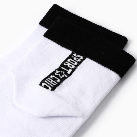 Women's socks Mini Sport Chic, white color, size 39-41 (25-27)-1