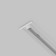 A plug for the built-in track system Technical Track-11W, 3.7x6x2 cm, white color, 1 pc