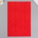Foamiran terry "red" 2 mm (set of 5 sheets) A4 format format