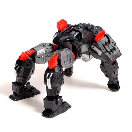 Gorilla robot, with metal elements, is transformed-6