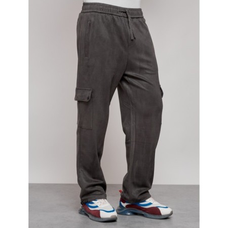 Sports pants, size 50, gray color-26