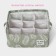 Organizer for linen Dalyan Leaves, 9 cells, 28 × 28 × 11 cm, green color