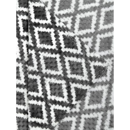 Texrepublic blanket, size 200x220 cm, gray color-5