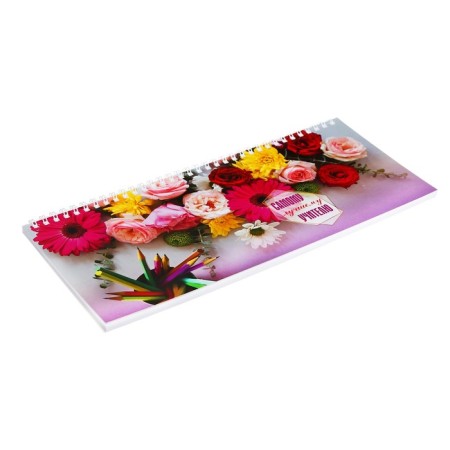Planing Nizunsi 130 x 300 mm, 50 sheets, on the crest, soft cover, "the best teacher"-1