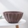 Kashpo for flowers with auto -watering “shell”, 2.4 l, d = 22cm, h = 10.5 cm, mokko color