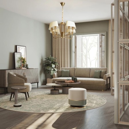 Sofia chandelier, size 74x100x74 cm, 320W 8xe14 IP 20-4