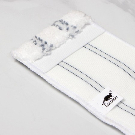 Raccoon wrap nozzle, microfiber, 21 × 10.5 cm, white color-3