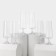 A set of glass glasses for champagne Extra, 215 ml, 6 pcs