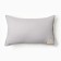 Ethel pillow, 30x50+1 cm, light gray, 100% cotton