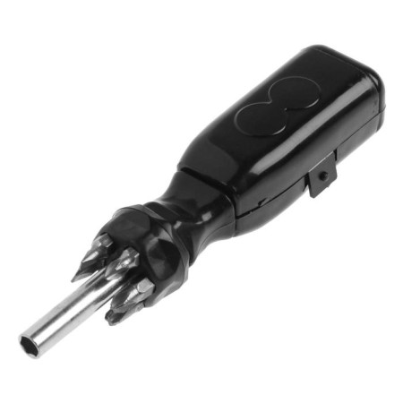 Screwdriver with a set of bit and tundra heads, 19 items-3