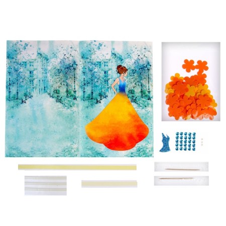 Set for creativity Postcard "Stranger"-3