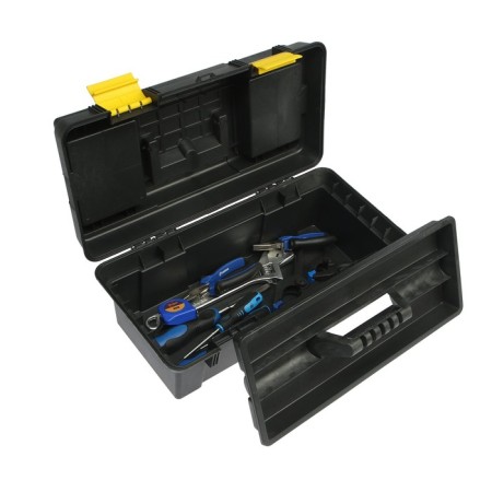 Tundra tool box, 19 ", 490 x 245 x 215 mm, plastic, tray, two organizers-19