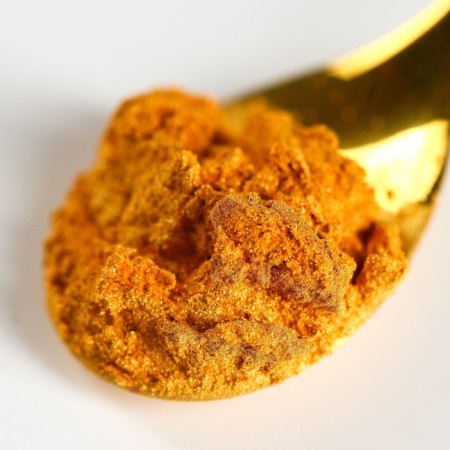Glitter Kandurin "Dark gold" for desserts and drinks, water-soluble, 5 g.-5