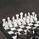 Chess "Elite", white/black, board 40x40 cm, onyx