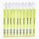 Ball plastic handle with a cap "pro -cut, green", blue paste, 0.5 mm