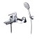 Lemark Mars LM3514C bath mixer, single -leaf, pour 193 mm, watering can, chrome