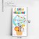 Money envelope “Happy Birthday!”, Beast, 16.5 x 8 cm