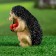 Garden figure "Hedgehog with cherries" 13cm