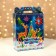New Year. Gift box New Year's gift "Neon. Installation" 16.8 x 7 x 25 cm.