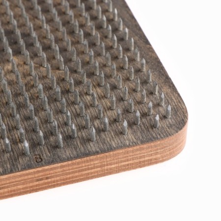Sadhu, a board with nails, for yoga "Luna", 2 pcs, step 8 mm, 14 x 30 cm-3