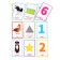 Teaching toy "smart remote", numbers, forms, songs, sounds, pink color