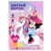 Cardboard tinted, A4, 8 sheets, 8 colors, moped, bilateral, in a package, 180 g/m², Minnie Mouse