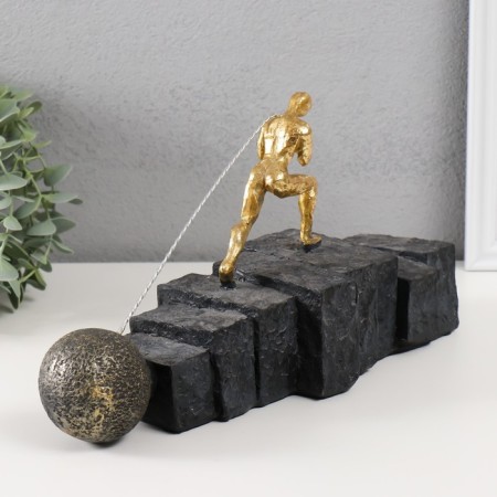 Souvenir Polystone "Testing, will make you stronger" 31x11.5x16.5 cm-2