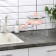Storage for storing pans for 3 items, 28 × 23 × 22 cm, zinc, silver color
