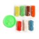 Modeling dough, 7 colors 15 g in the bucket