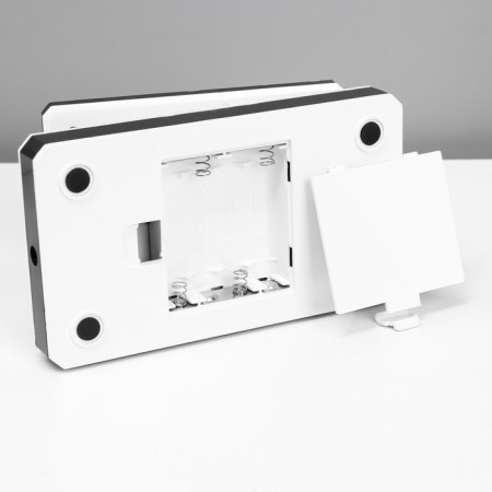 Folding table "Modern" 30XLED from bat./USB white-black. 24x7x12.5 cm Risalux-12