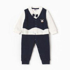 Combineson for children, dark blue color, height 80 cm