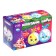 New Year's set for creativity. Christmas balls for coloring "New Year", 2 pcs, paints