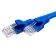 Suprlan 10-0147 UTP RJ-45 patch cord.-Vilka RJ-45 Kat. 5e 1m Blue LSZH 24AWG