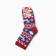Nosk children's terry "Scandinavian patterns" color red, size 22-24