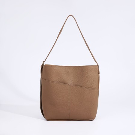 Bag Female Tout on Magnet, Beige Color