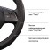 Senator Charlotte braid, eco leather, soft touch with carbon, stitching red, rr m, black