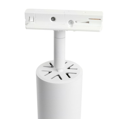 Single -phase track lamp for Feron AL194, IP20, GU10, 15 W, 56x56x200 mm, white color-4