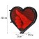 Express-sculptor "Pinart", heart 22.5 x 5.5 x 21 cm