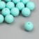Beads for creativity plastic "Aquamarine" matte d = 1.2 cm set 20 g