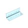 Furniture corner 30x90x2.5 mm, zinc, in packaging 50 pcs.