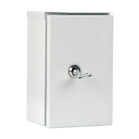 A shield with the mounting panel of the 000 IP54 (240x150x120) Rucelle
