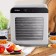 Sushilka for vegetables and fruits KitFort KT-1947, 800 W, 11 tiers, silver-black