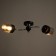 Estel chandelier 2he27 40W black-chromium 60x20x23 cm Bayerlux